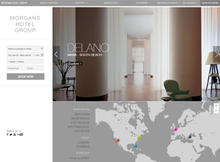 Hotel Web Design Design Example