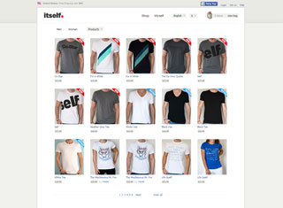 Ecommerce Web Design Design Example