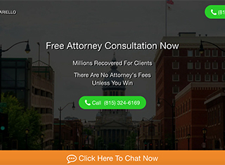 Lawyer Web Design Design Example