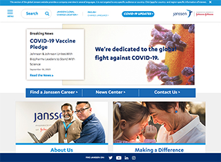 Medical Web Design Design Example