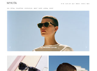 Fashion Web Design Design Example