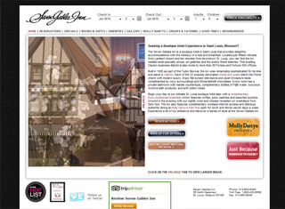 Hotel Web Design Design Example