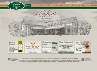 Restaurant Web Design Design Example