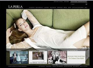 Fashion Web Design Design Example