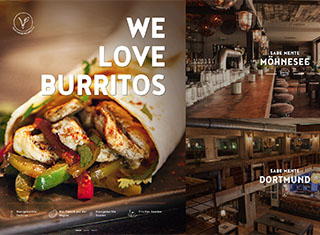 Restaurant Web Design Design Example