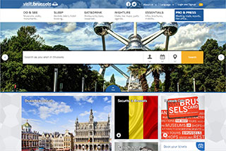 Travel Web Design Design Example