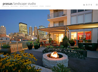 Landscaping Web Design Design Example