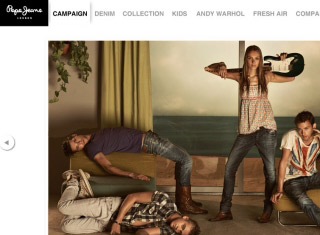 Fashion Web Design Design Example