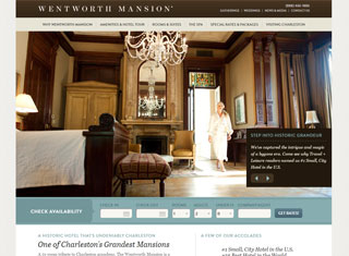 Hotel Web Design Design Example