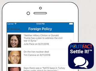 Political App Development Design Example