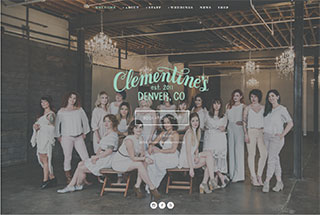 Salon / Spa Web Design Design Example