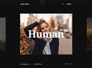 Photography Web Design Design Example