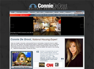 Real Estate Web Design Design Example