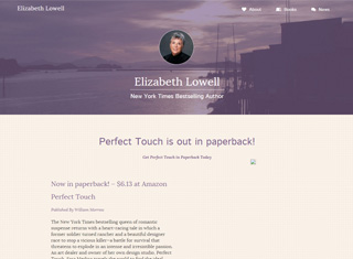 Book Web Design Design Example