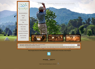 Hotel Web Design Design Example