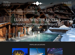 Hotel Web Design Design Example