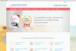 Medical Web Design Design Example