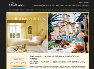 Hotel Web Design Design Example