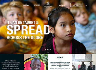 Charity Web Design Design Example