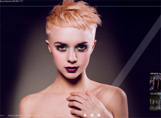 Salon / Spa Web Design Design Example