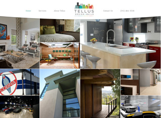 Contractor Web Design Design Example