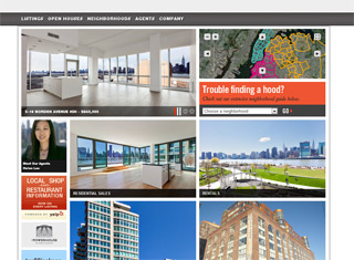 Real Estate Web Design Design Example