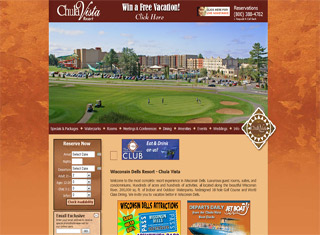 Hotel Web Design Design Example