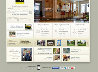 Real Estate Web Design Design Example