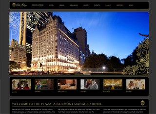 Hotel Web Design Design Example