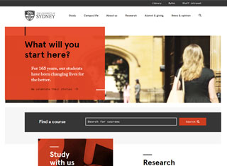 Educational Web Design Design Example