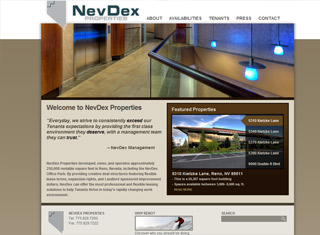 Real Estate Web Design Design Example