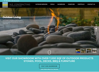 Landscaping Web Design Design Example