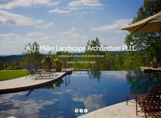 Landscaping Web Design Design Example