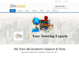 Educational Web Design Design Example