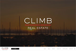 Real Estate Web Design Design Example