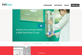 Medical Web Design Design Example