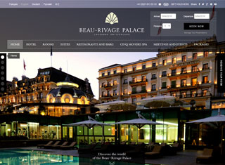 Hotel Web Design Design Example