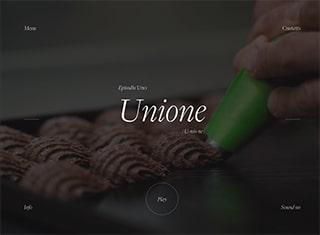 Restaurant Web Design Design Example