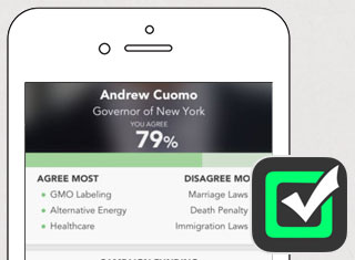 Political App Development Design Example