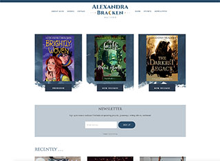 Book Web Design Design Example