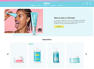 Ecommerce Web Design Design Example