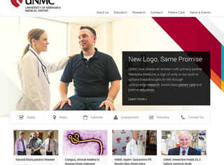 Medical Web Design Design Example