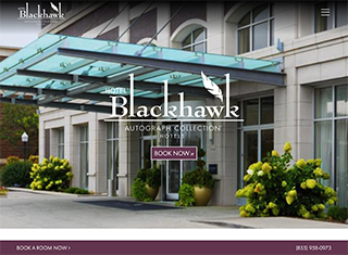 Hotel Web Design Design Example