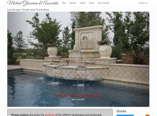 Landscaping Web Design Design Example