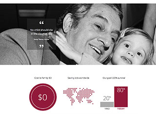 Charity Web Design Design Example