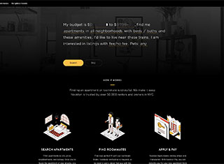 Real Estate Web Design Design Example