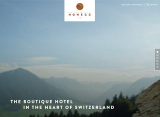 Hotel Web Design Design Example