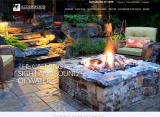 Landscaping Web Design Design Example