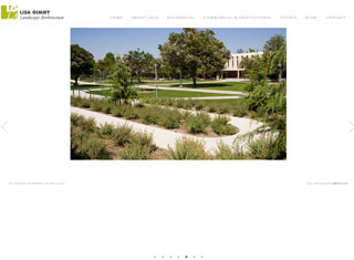 Landscaping Web Design Design Example