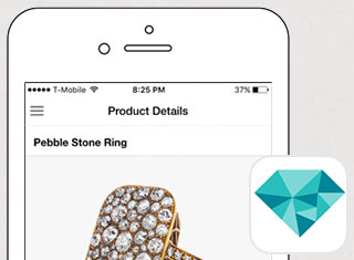 Jewelry App Development Design Example